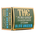 Hemp Wellness Pure Gold THC Diamond Sauce Dabs 2G Blue Dream Sativa