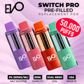 EVO Switch Pro 50K Puffs Pre-filled Replacement Pod (Pack of 1)