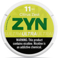 ZYN Ultra Nicotine Pouches - 1PK Citrus Zest 11MG
