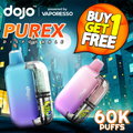 Vaporesso DOJO PUREX Disposable | 60K Puffs - Buy 1 Get 1 Free