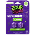 Zour Dream Mushroom Tablets 2000MG - 2CT Grape