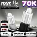 RAZ x RYL VUE Pre-filled Replacement Pod 70K Puffs