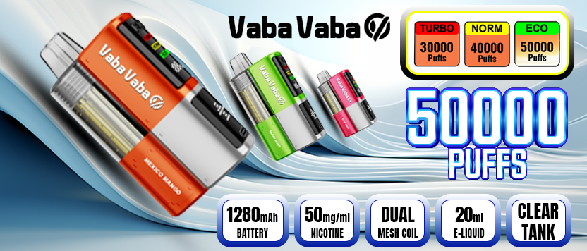 Vaba Vaba V50K Disposable 50,000 Puffs Review – Is It Worth It?