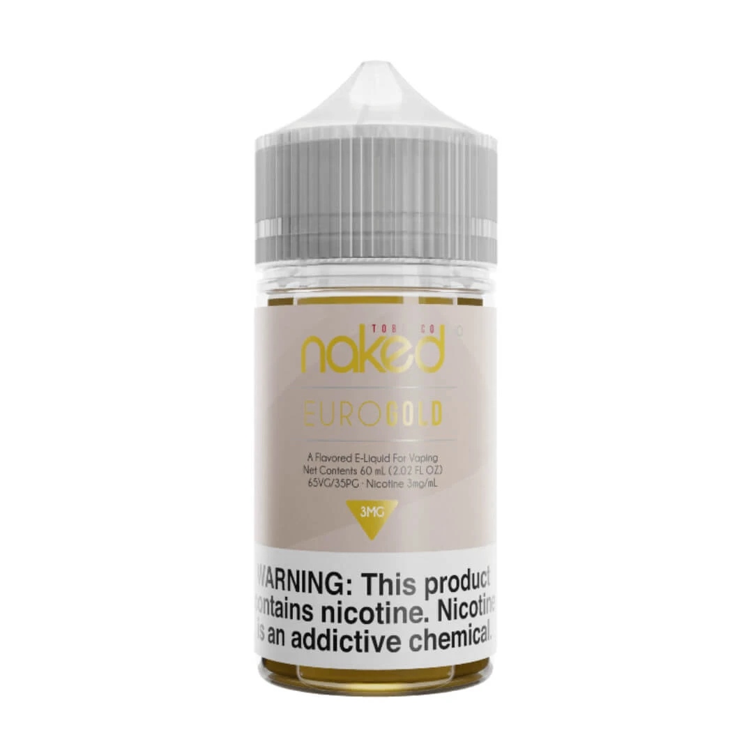 Shop Euro Gold E-Juice By Naked 100 E-Liquid 60ml Online