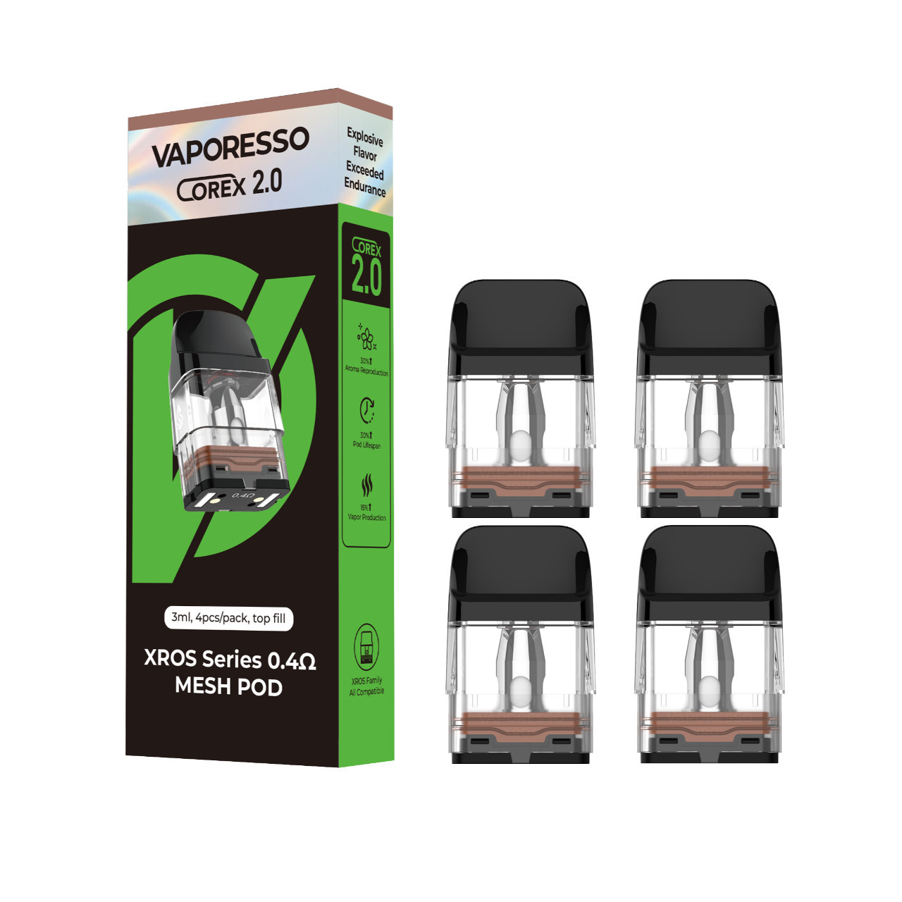 vaporesso xros coil Vaporesso XROS Replacement Pods main image 1