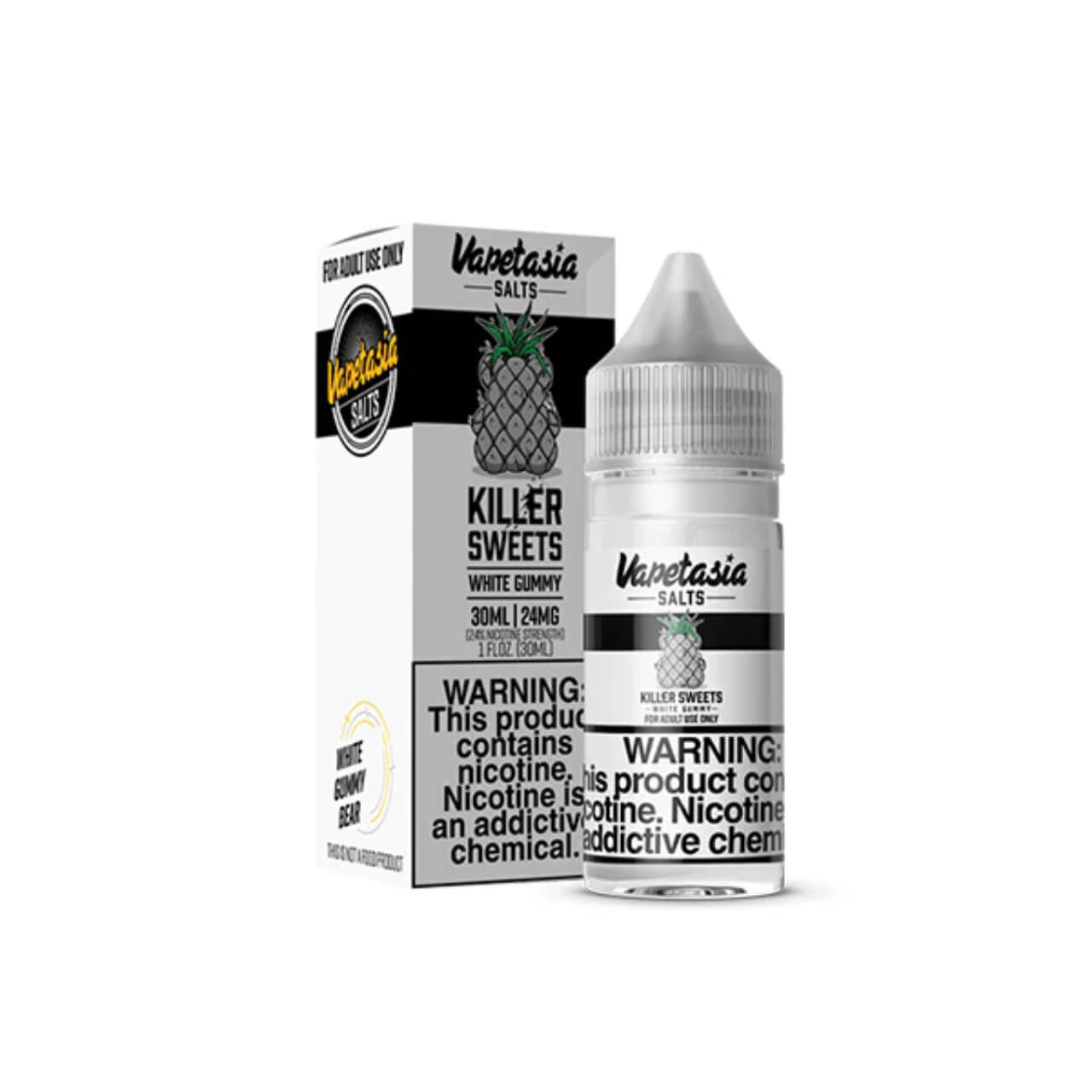 Vapetasia Salts Killer Sweets White Gummy 30ml SynNic E-Juice