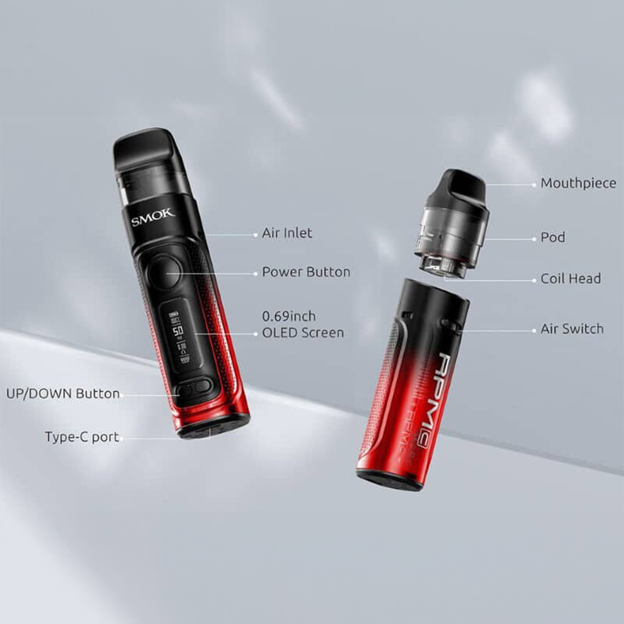 SMOK RPM C Kit - Sleek & Portable Vape Device