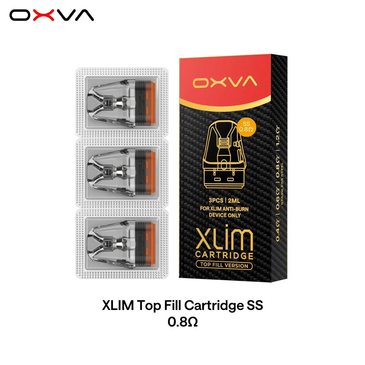 Buy OXVA Xlim Top Fill Replacement Pod Cartridge - Pack of 3