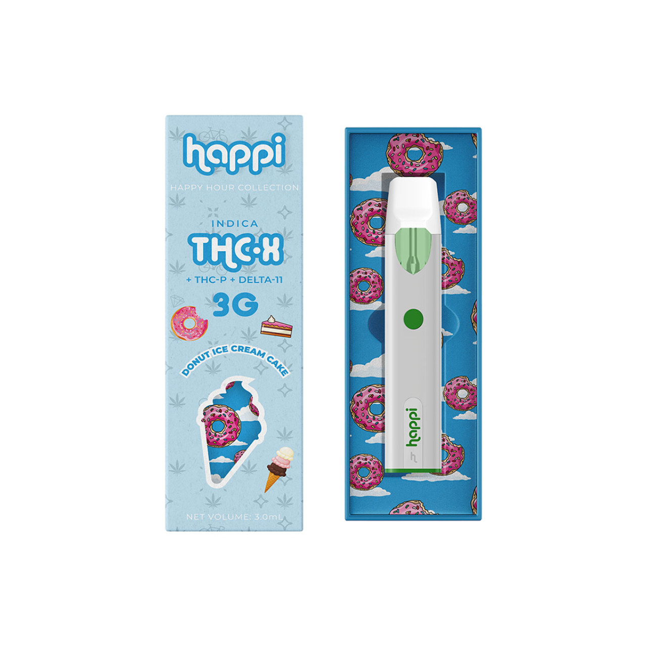 Buy Happi Happy Hour Collection THC Delta-11 Disposable Online