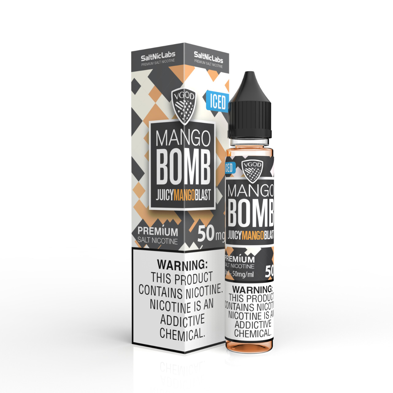 ice mango vape juice VGOD Iced Bomb SaltNic 30ml Salt E-Juice Online Flavors:Green Grape Ice (3 pcs) WEEN25 Best 18650 Vape Batteries:
