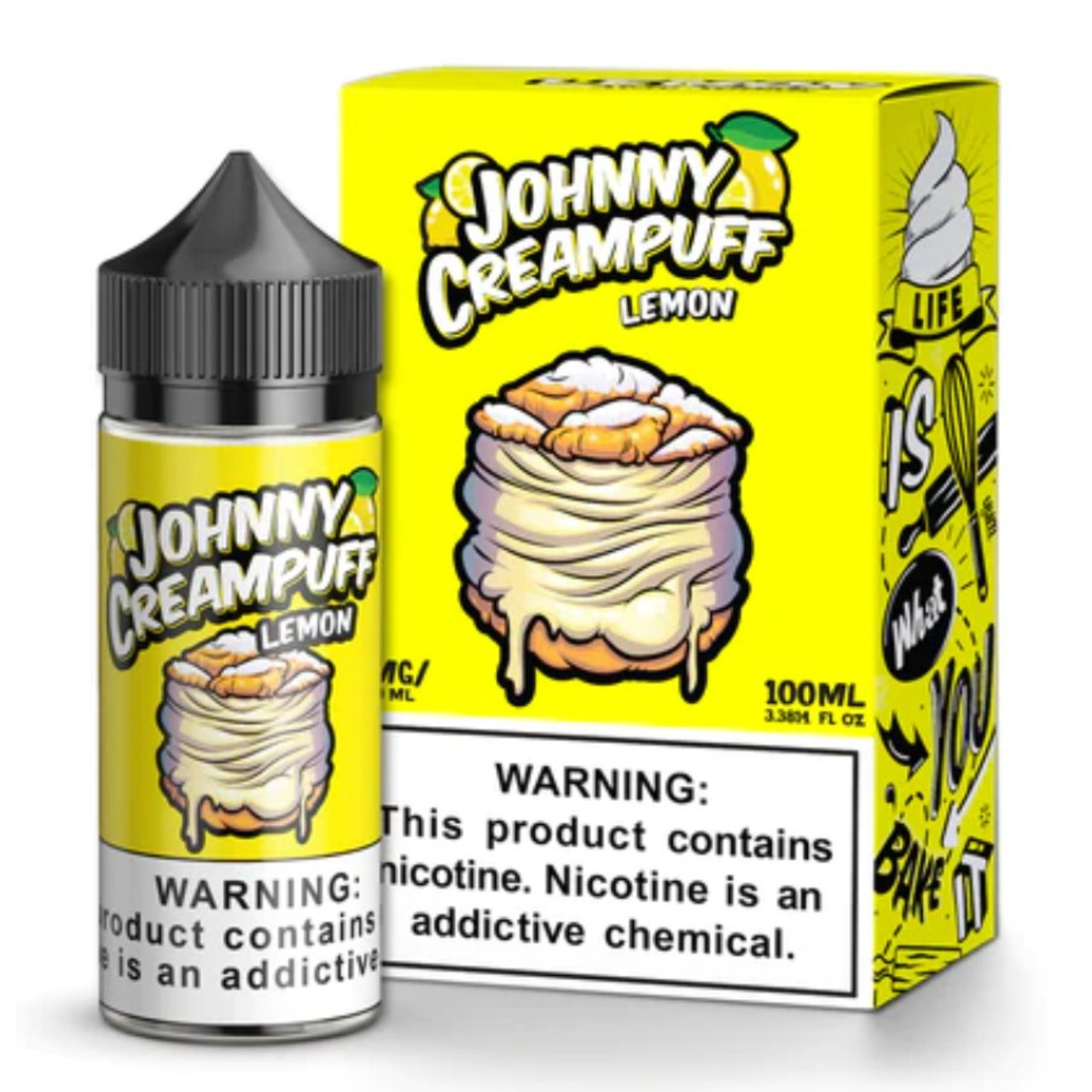 Shop Johnny Creampuff Lemon 100ml E-Juice