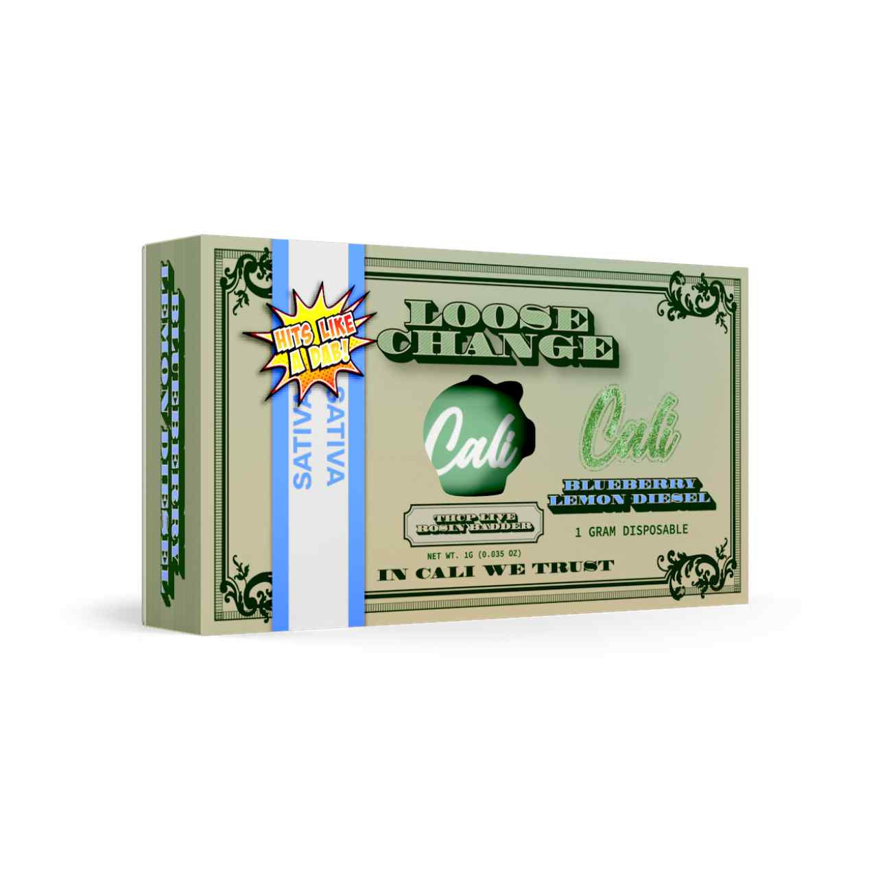 Cali Extrax Loose Change THC-P Live Rosin Badder Disposable