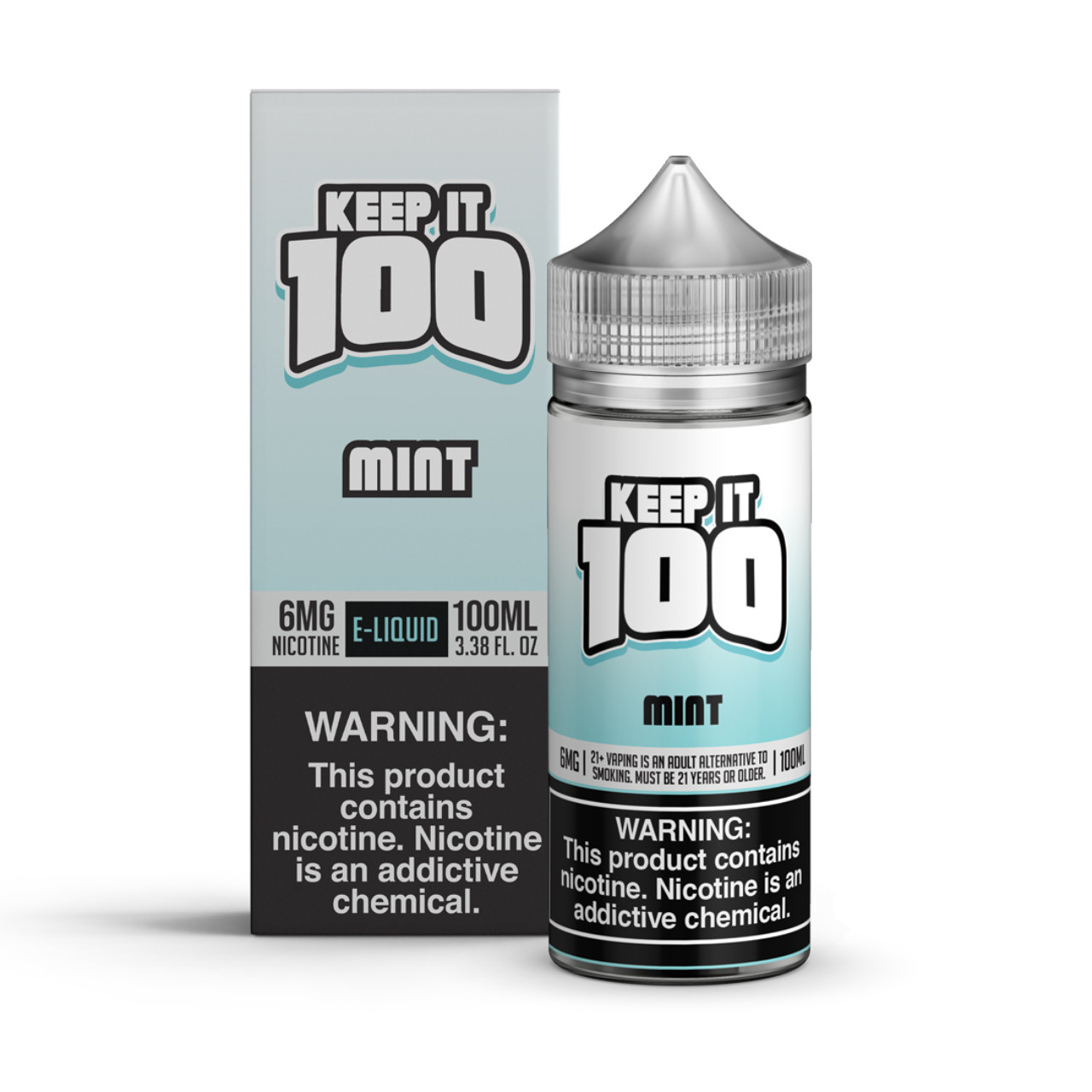 6mg nicotine vape juice 100ml Order Keep it 100 Mint 100ml E-Juice