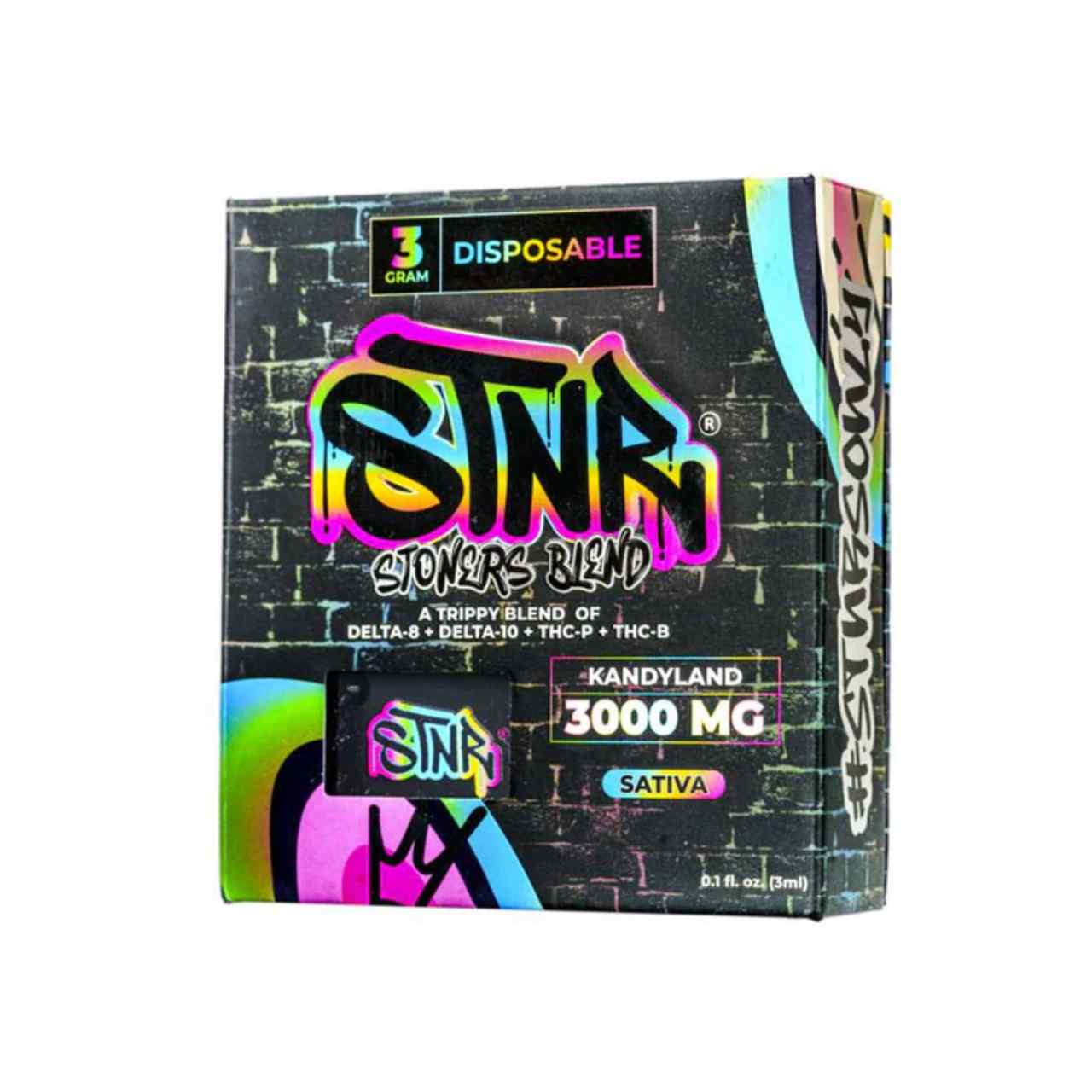 Buy STNR Stoners Blend Delta-8/Delta-10/THC-P/THC-B Disposable - 3G