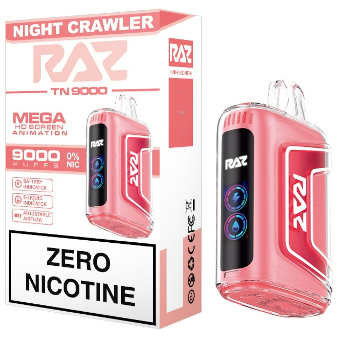 Geek Vape Raz TN9000 Zero Nicotine Disposable 9000 Puffs Online
