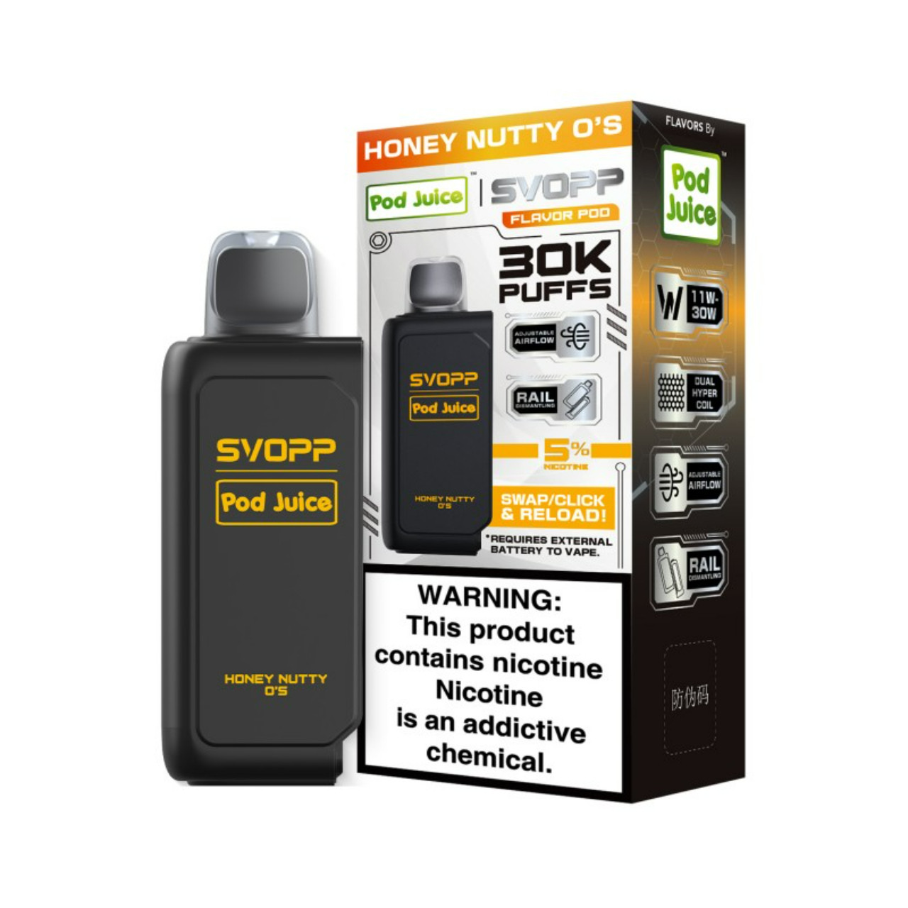 Buy OXBAR x Pod Juice Svopp Pre-Filled Disposable Pod (30k Puffs)