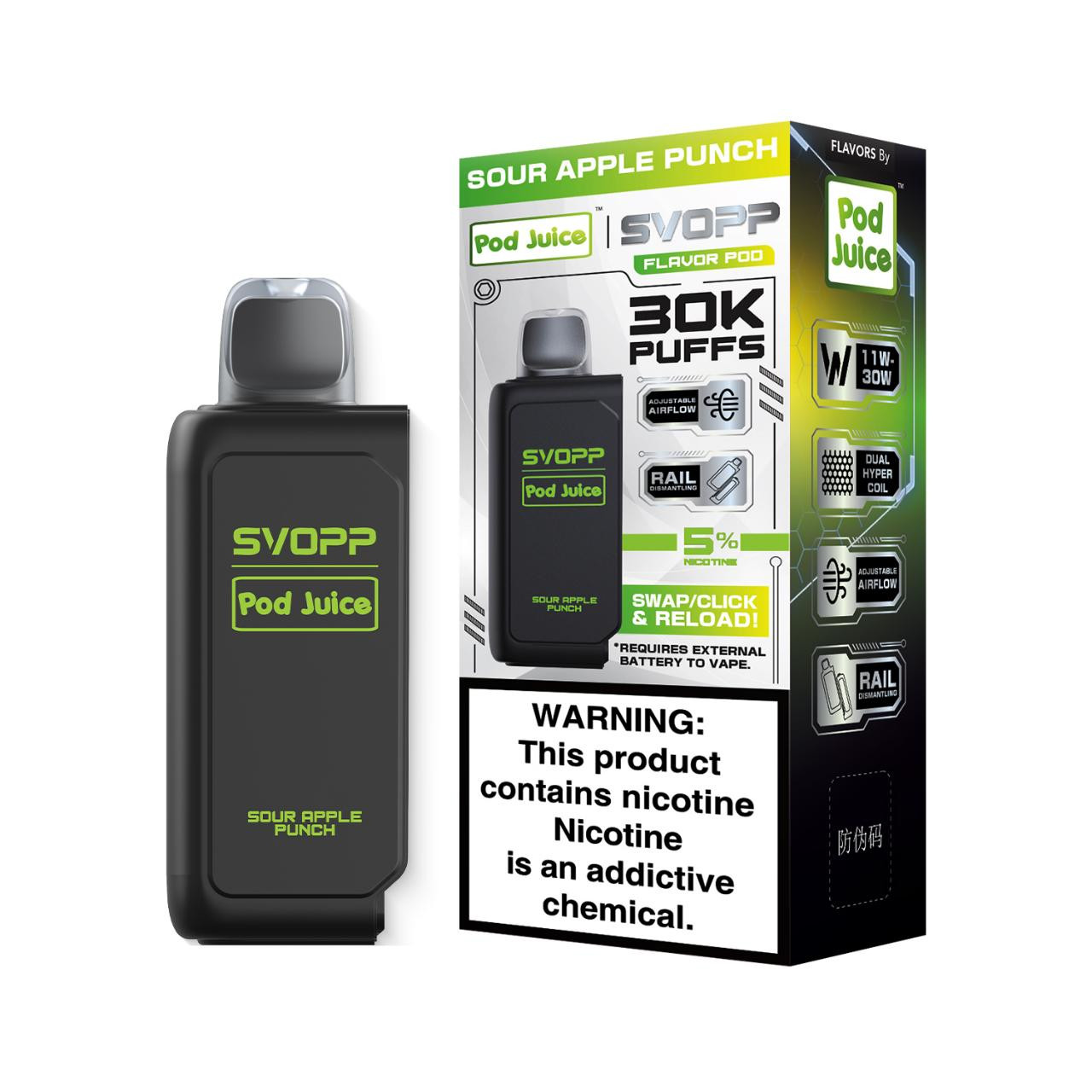 Buy OXBAR x Pod Juice Svopp Pre-Filled Disposable Pod (30k Puffs)