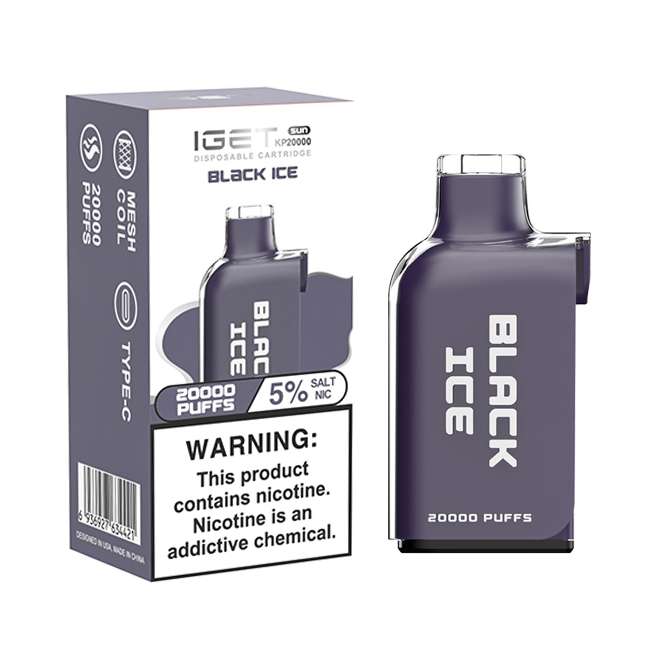 Buy IGET Sun KP20000 Pre-Filled Disposable Pod (20k Puffs)