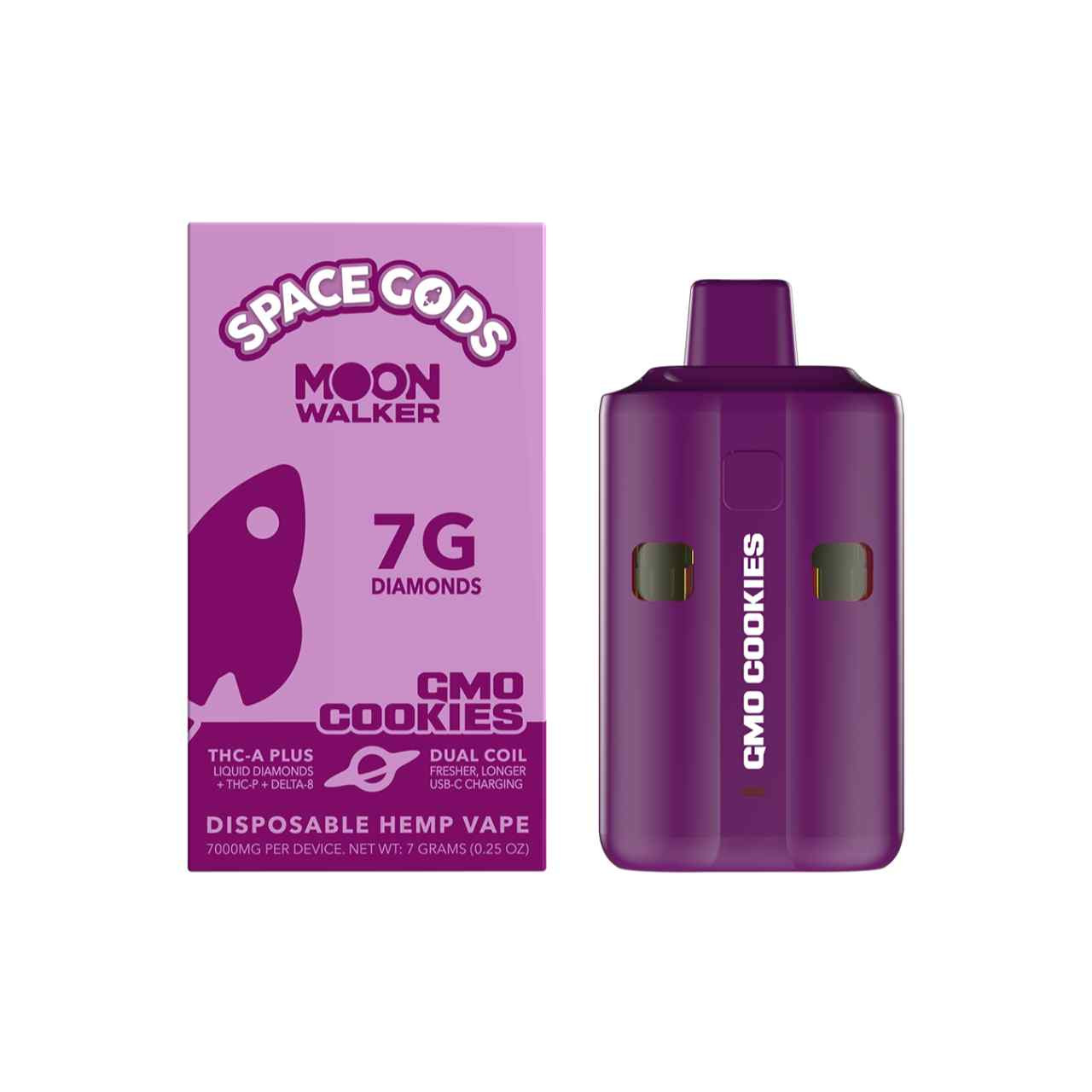 Get Space Gods Moon Walker Liquid Diamonds Disposable (7G)