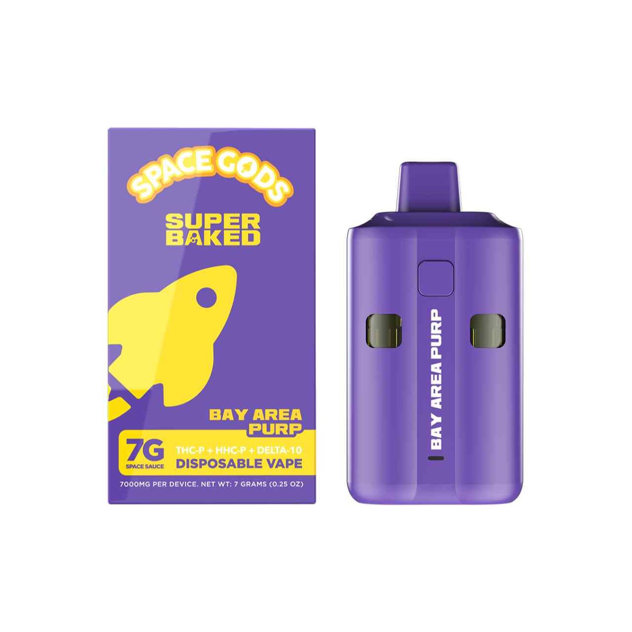 Buy Premium Space Gods Super Baked Disposable Vape | 7G