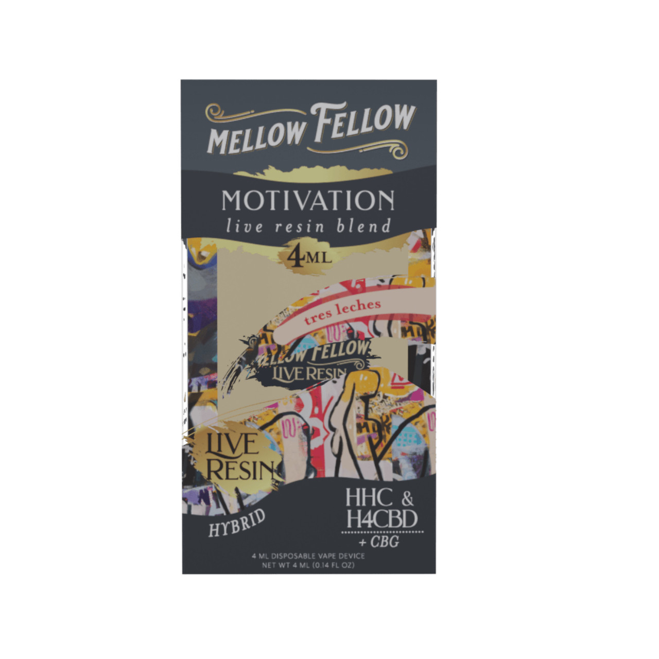 Mellow Fellow Live Resin Blend Disposable Vape | 4ML