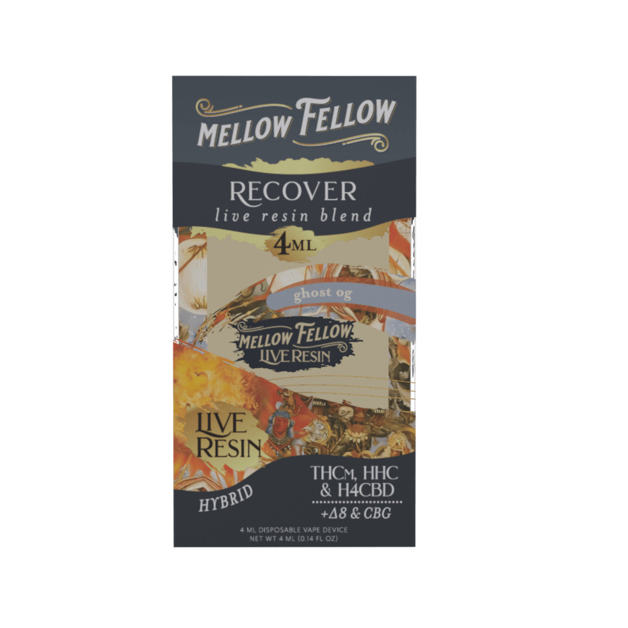 Mellow Fellow Live Resin Blend Disposable Vape | 4ML