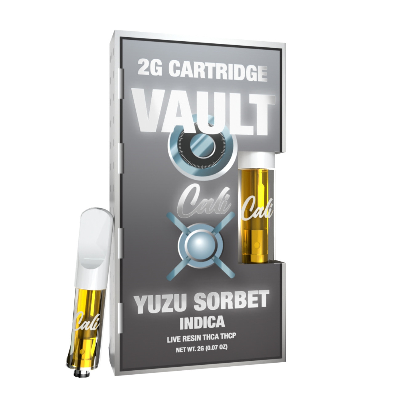 Buy Cali Extrax Vault THC-A THC-P Live Resin Cartridge - 2G