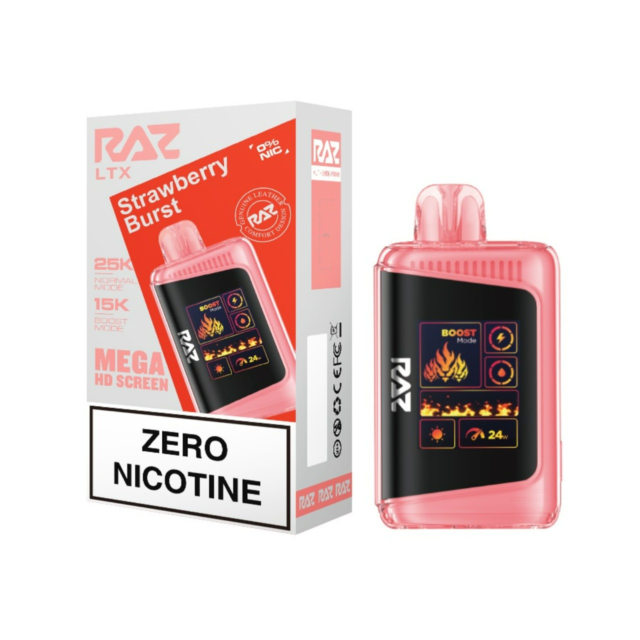 elf bar vape uk RAZ DC25000 Zero Nicotine Vape main image 0