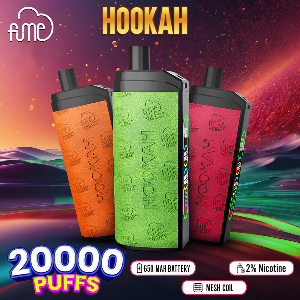 Get FUME Hookah 20mg Disposable (20K Puffs) at Best Price