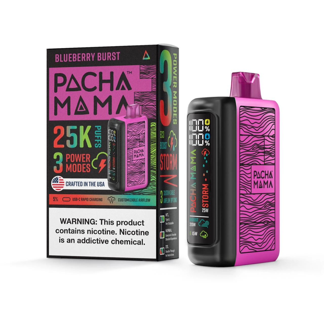 pachamama 25k disposable vape | Puffs Flavor:Strawberry Orange Tang Cassis Miami Mint Flavor |