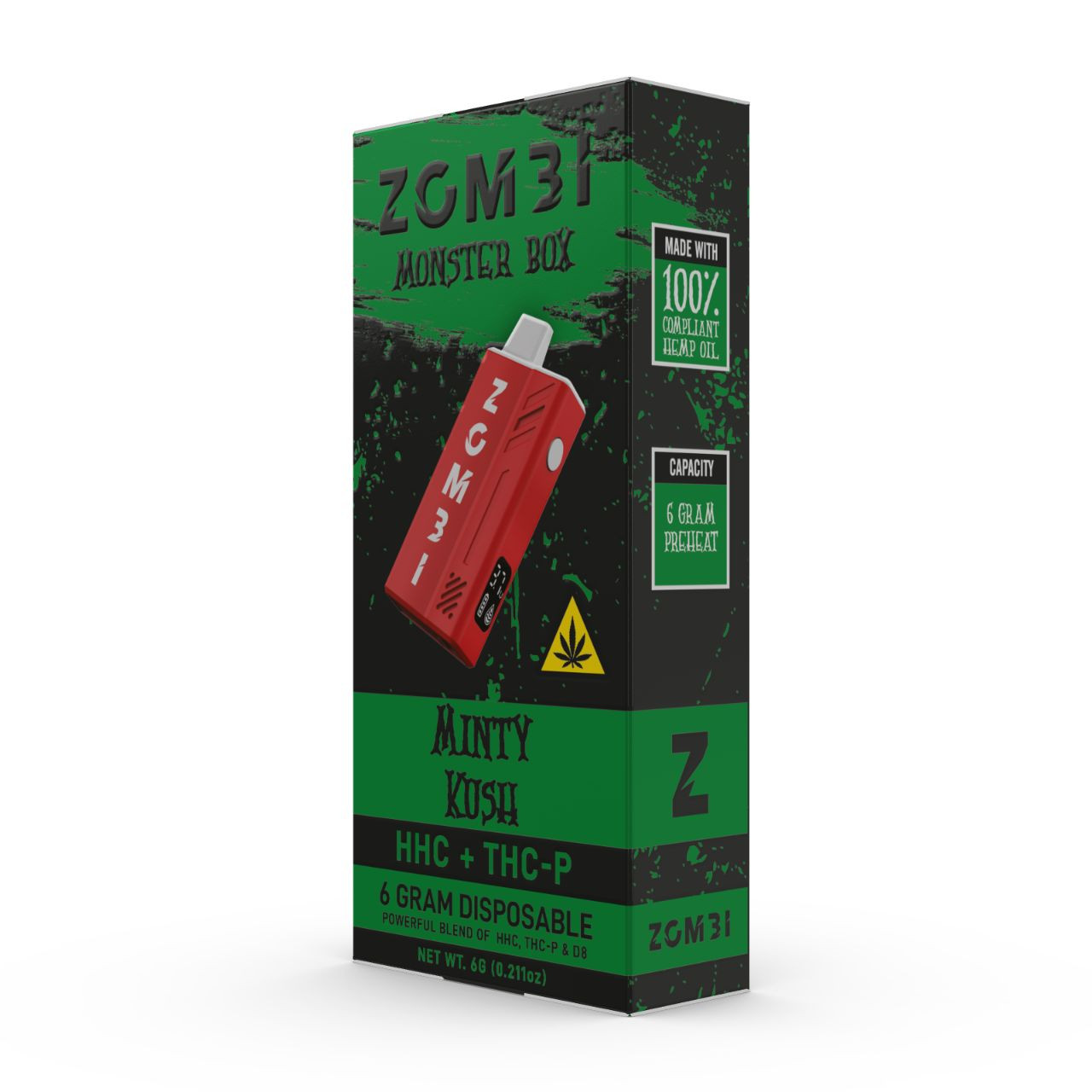 Get Zombi Monster Box D8 HHC THC-P Disposable Online
