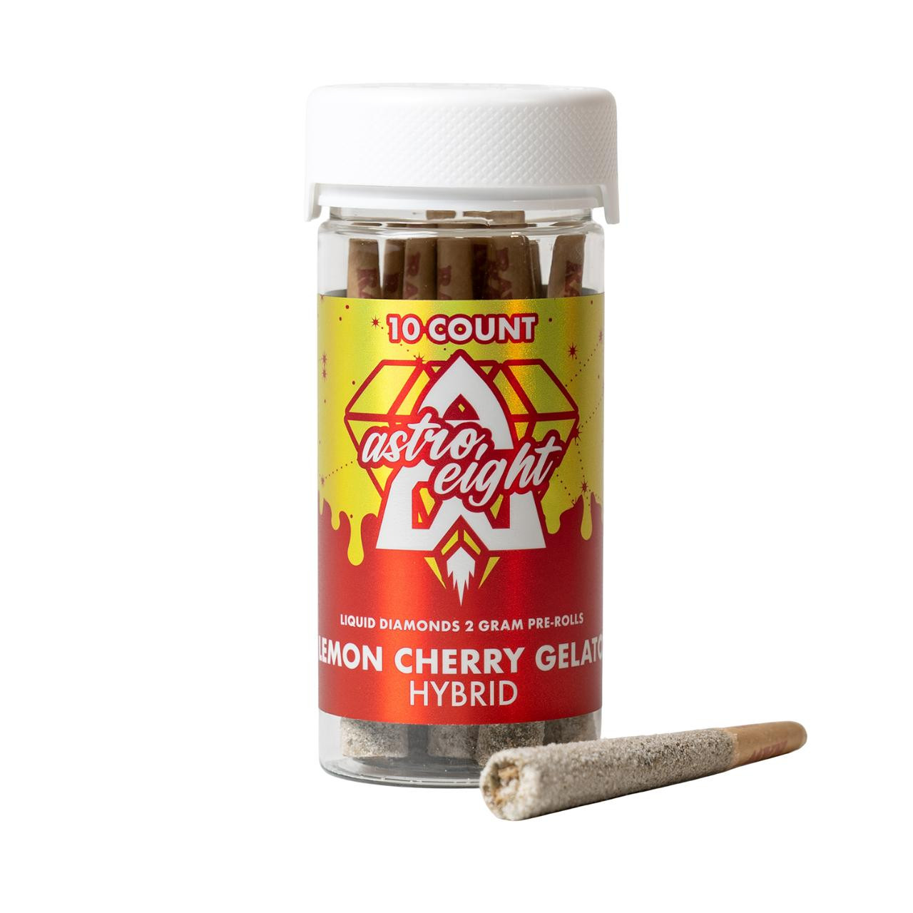 Shop Astro Eight THC-P Liquid Diamonds Pre-Roll | Pack of 10