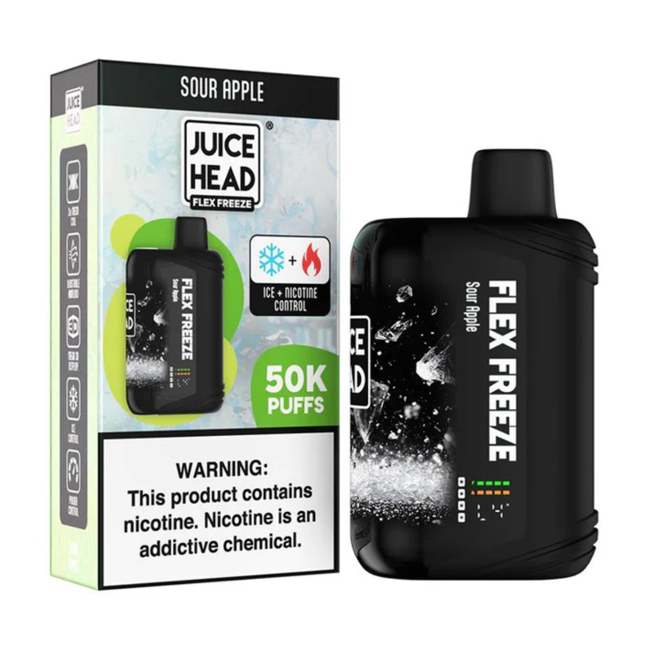 vuse go green freeze Vuse Go 8000 Green Apple Disposable Vape, 15mL
