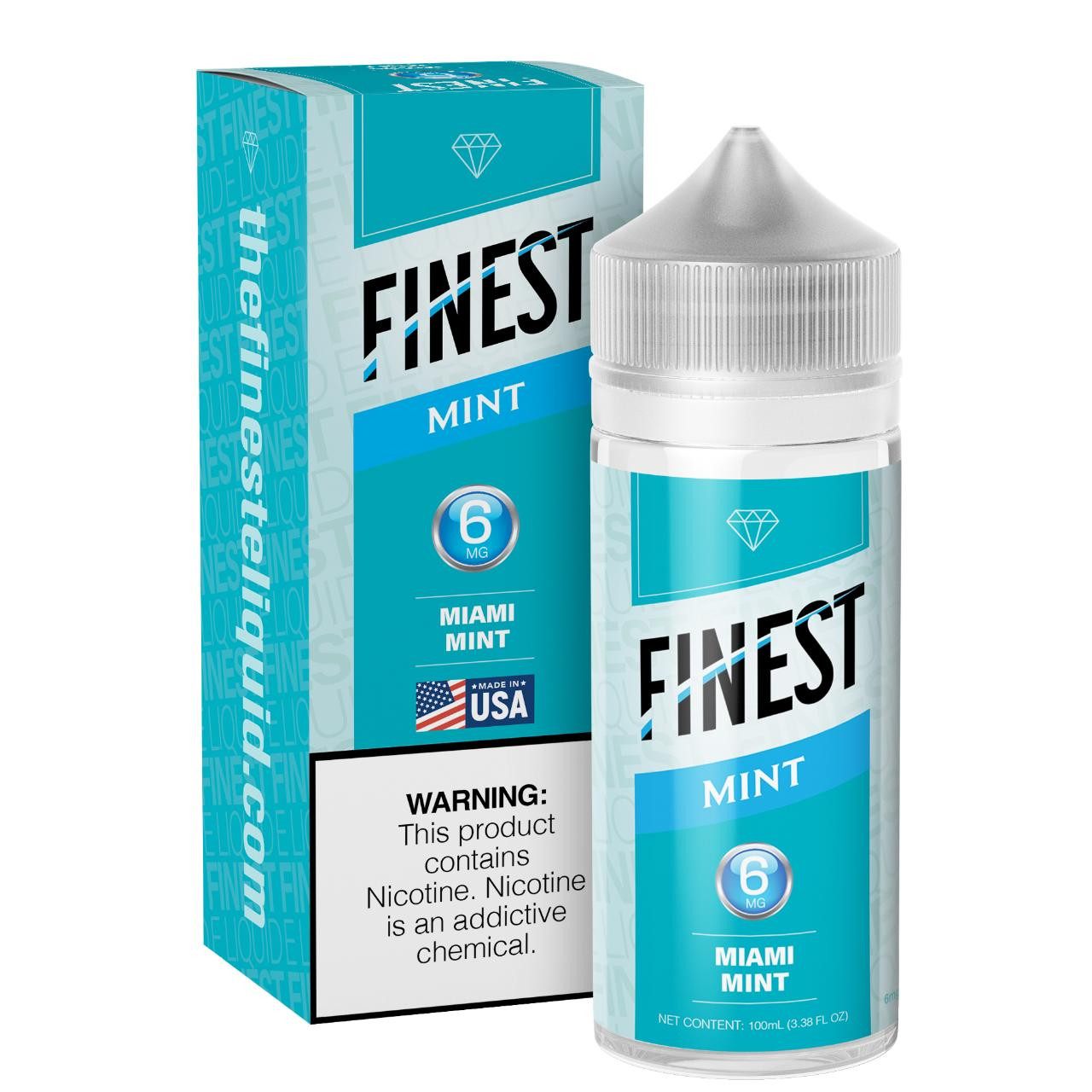 Signature Edition Diamond Mist E-liquid 12mg COOL MINT 50mg 30ml Vape Juice  Australia