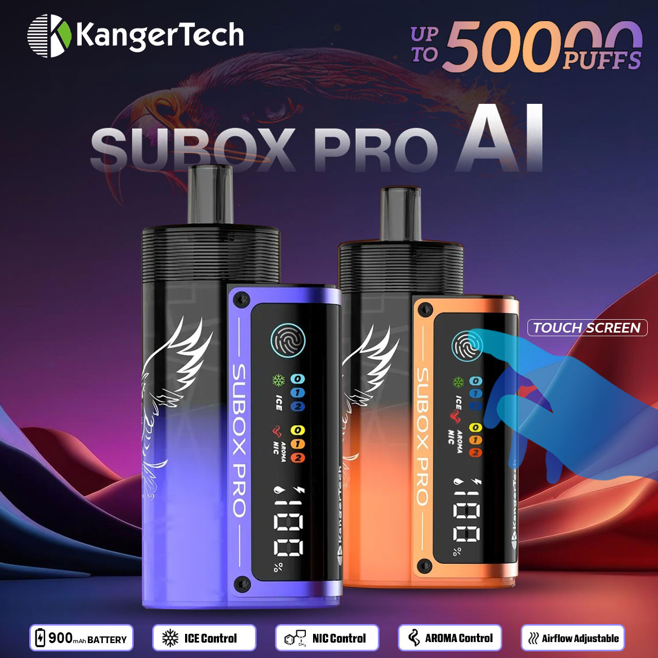 vape with ai Vaptio Solo Flat Mini Pod System