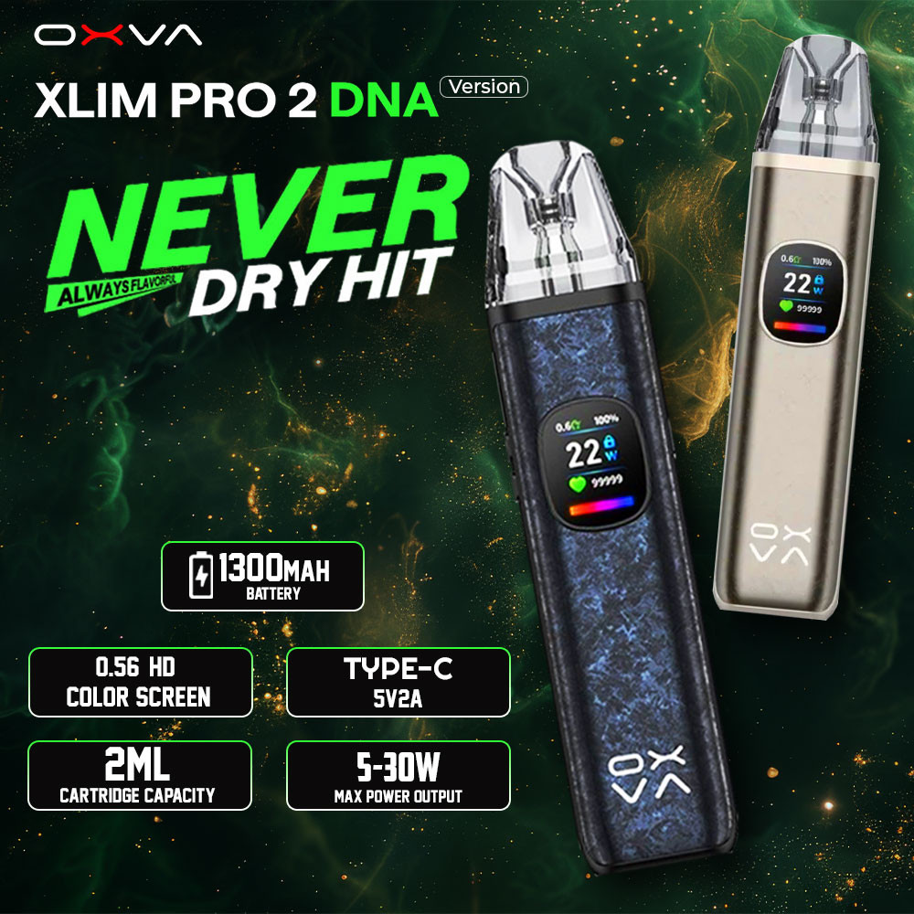 oxva xlim pro 2 dna price OXVA XLIM Pro 2 DNA 30W Pod System - Vape Pod Kit main image 1