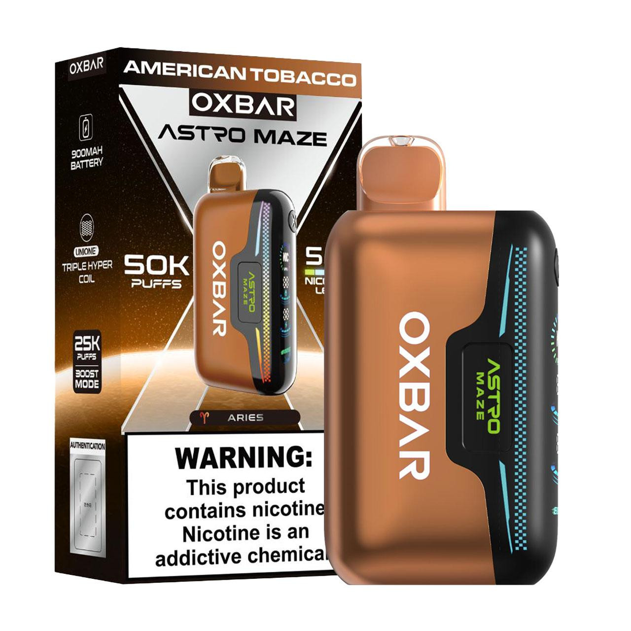 Shop OXBAR Astro Maze Disposable 50K Puffs Online at EcmVape
