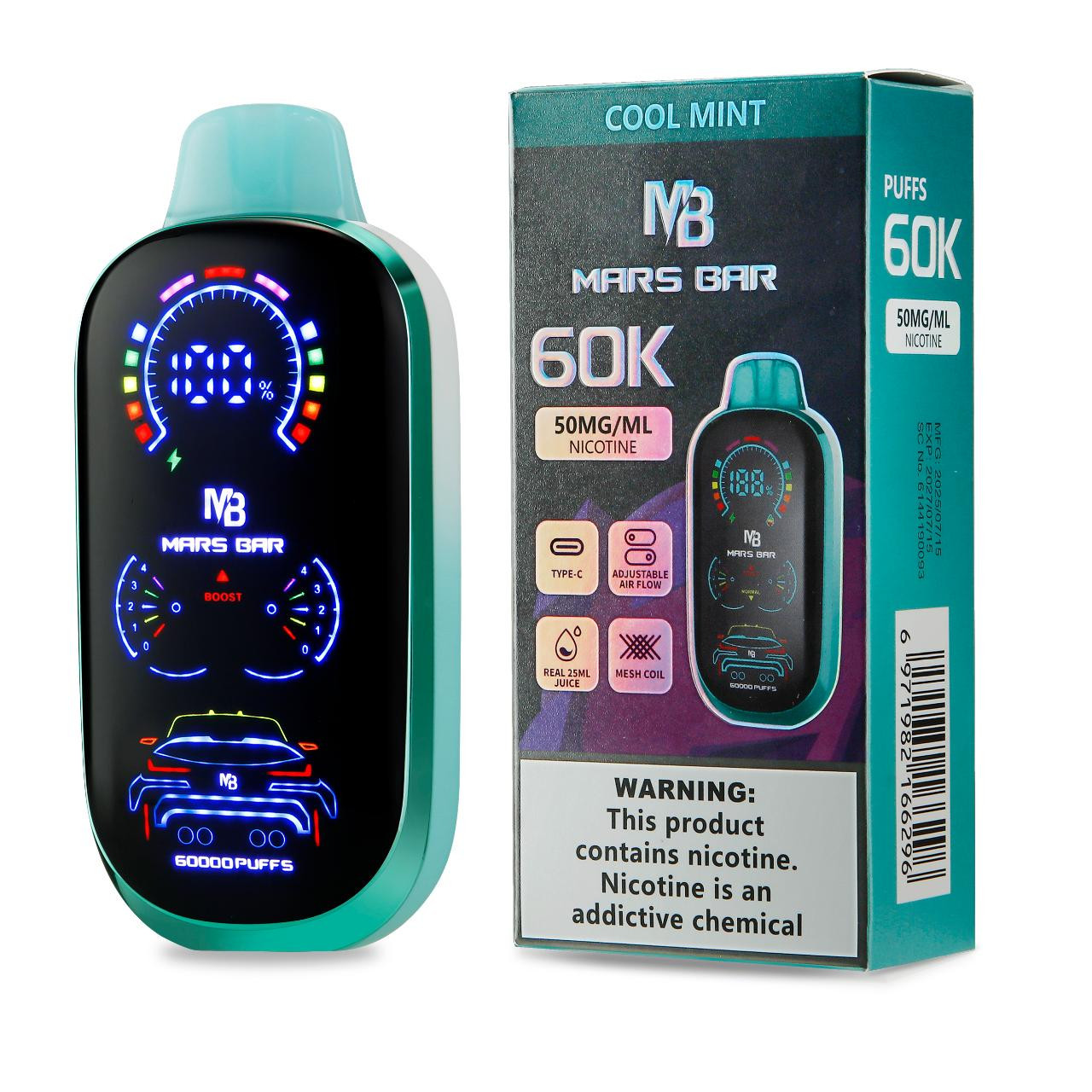 Mars Bar Disposable Vape 60K Puffs | EcmVape Official Store Mars Bar Disposable Vape 60K Puffs | EcmVape Official Store