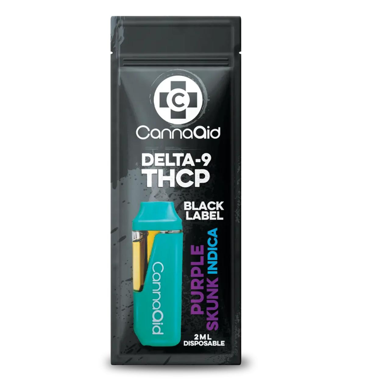 Premium CannaAid Black Label HHC D9 THCP Disposable | 2ML