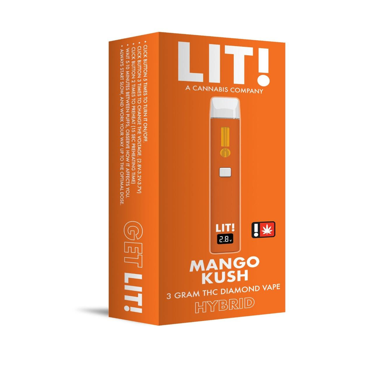 3 gram disposable vape Shop PharmaTHC THCa Diamond Infused and Live Resin 3 Gram Sativa Disposable  Vape - Amnesia Haze Online main image 0