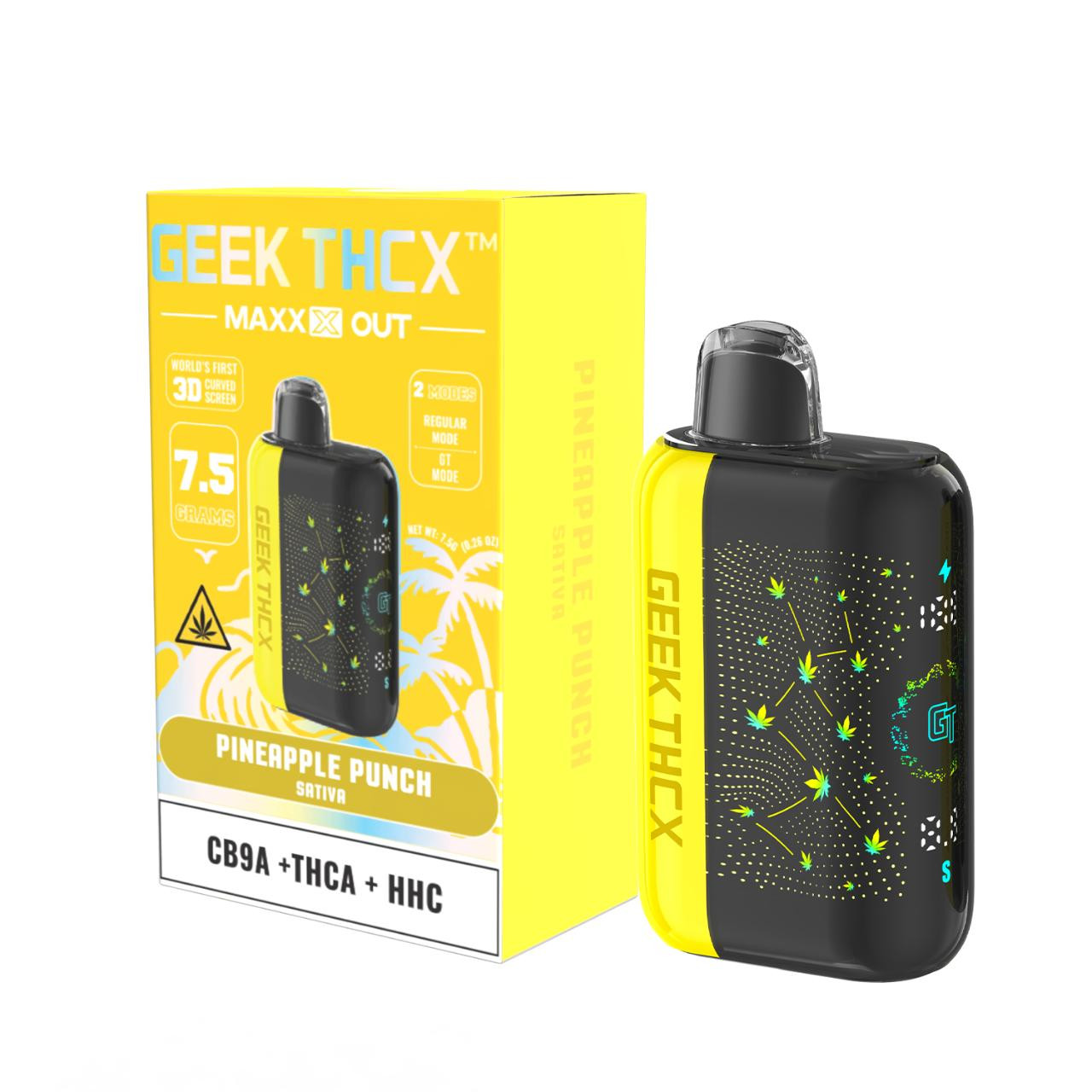 1 or 8 × Geek Field _ 5T9 gf Buy Geek THC-X MAXX OUT CB9A THC-A HHC Disposable 7.5G
