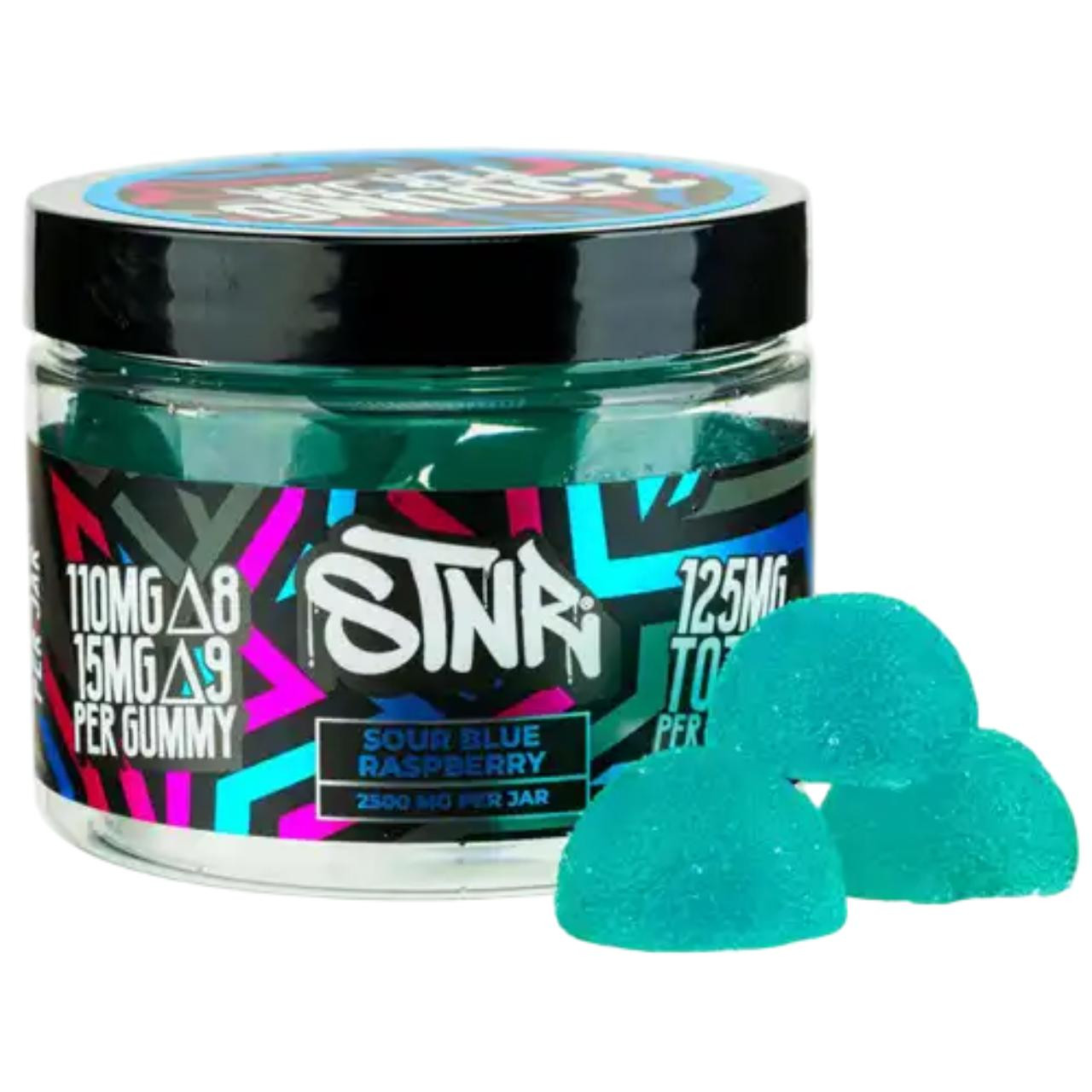 Buy STNR D8 D9 Gummies 2500MG Online | EcmVape Official