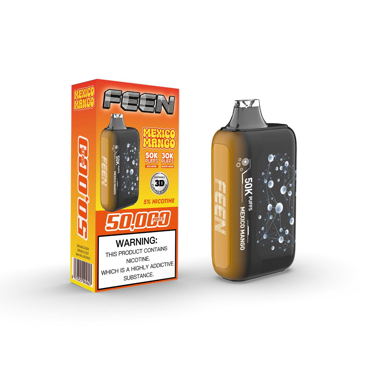Shop Feen 50K Puffs Disposable Vape | EcmVape Official