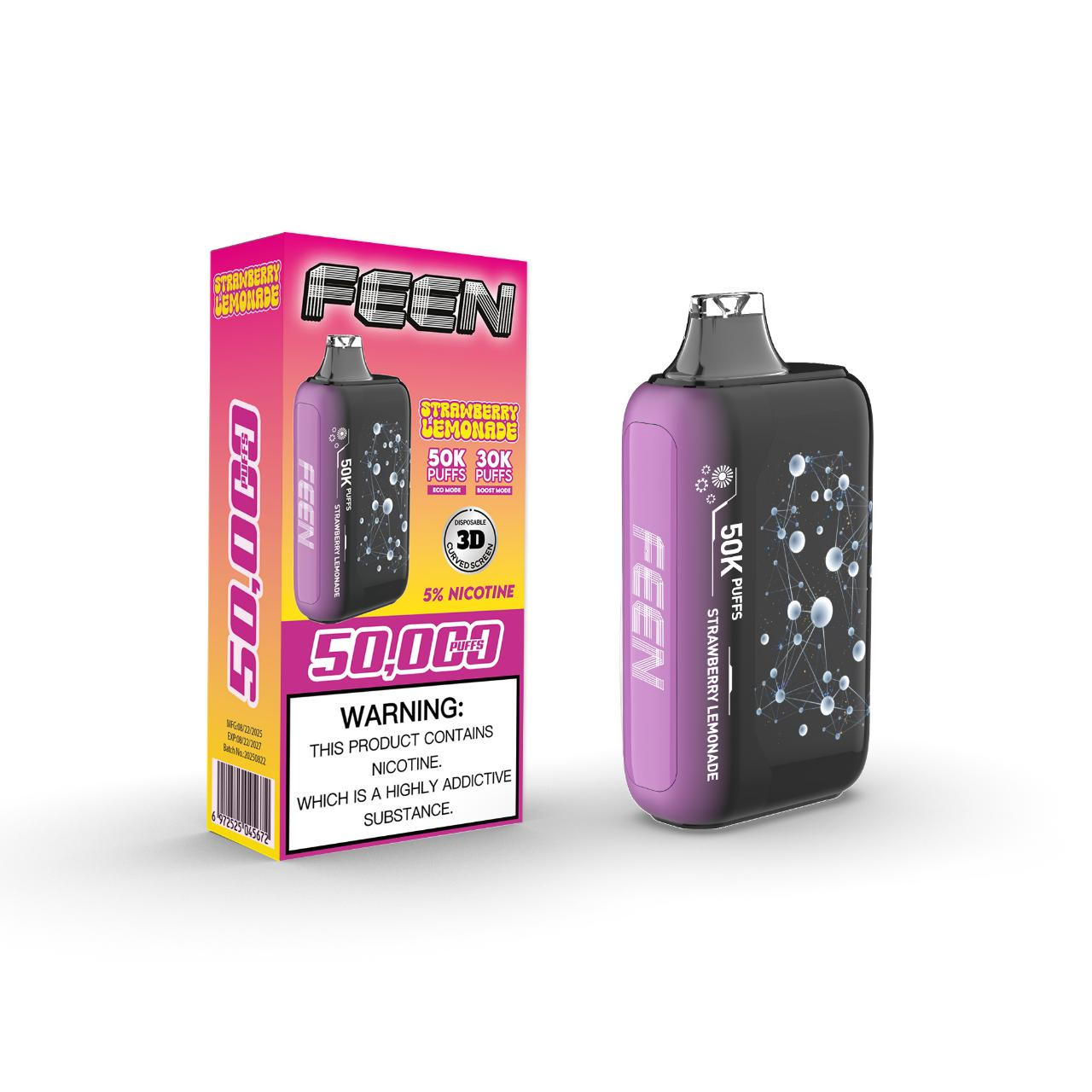 Shop Feen 50K Puffs Disposable Vape | EcmVape Official