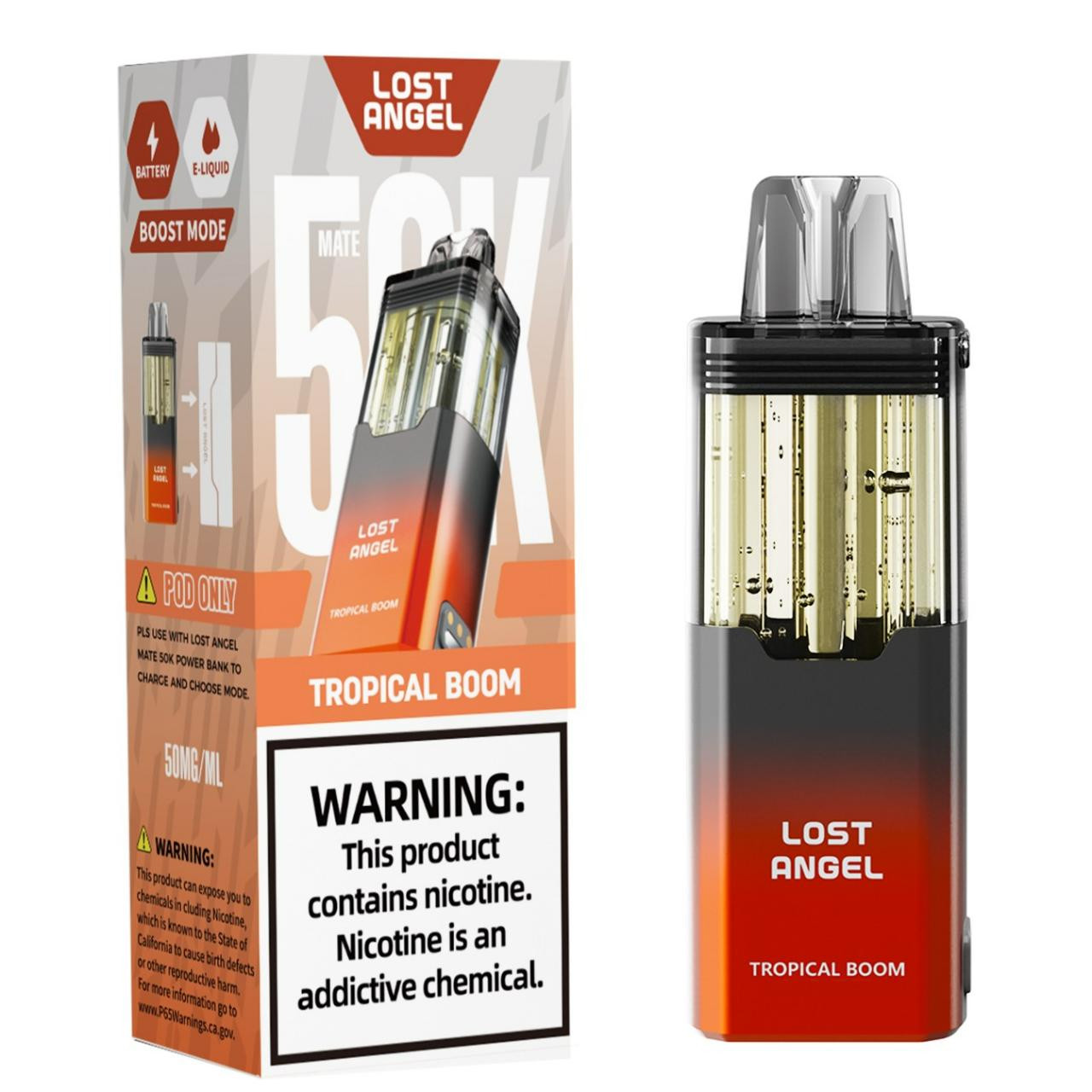 Lost Angel Vape Frappe LOST ANGEL MATE 50K DISPOSABLE VAPE POD