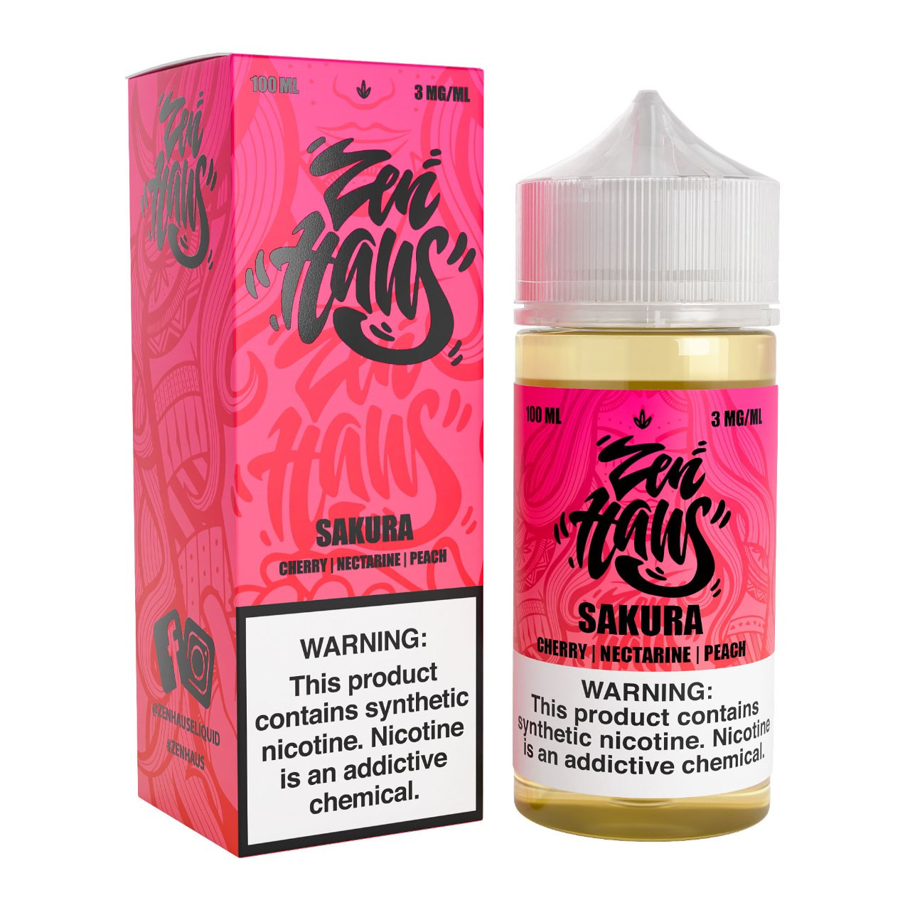 Zen Haus Sakura 100ml E-Juice | EcmVape Online Store