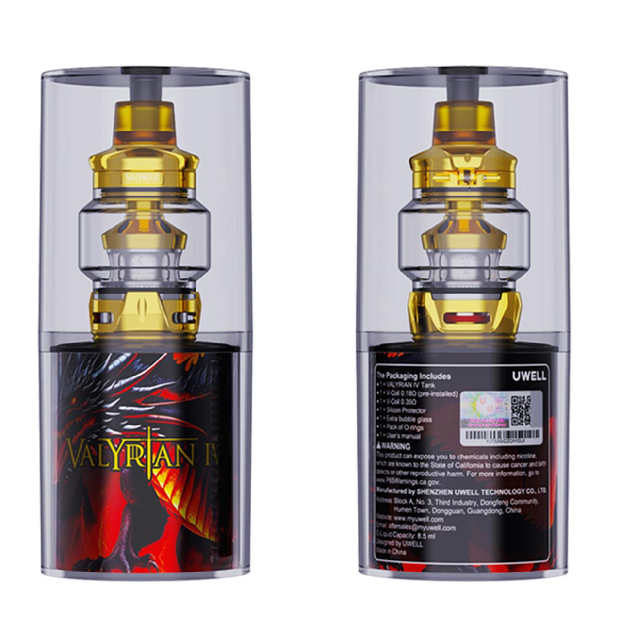 Premium Uwell Valyrian IV Tank