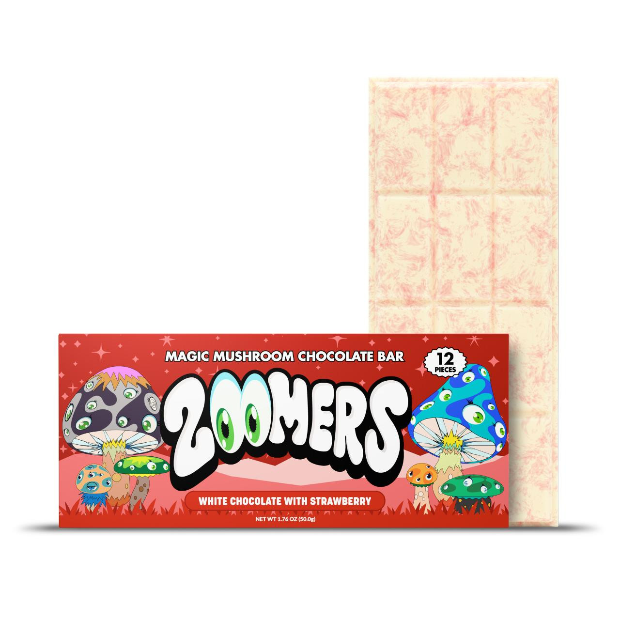 Buy Zoomers Magic Mushroom Chocolate Bar - At Best Price