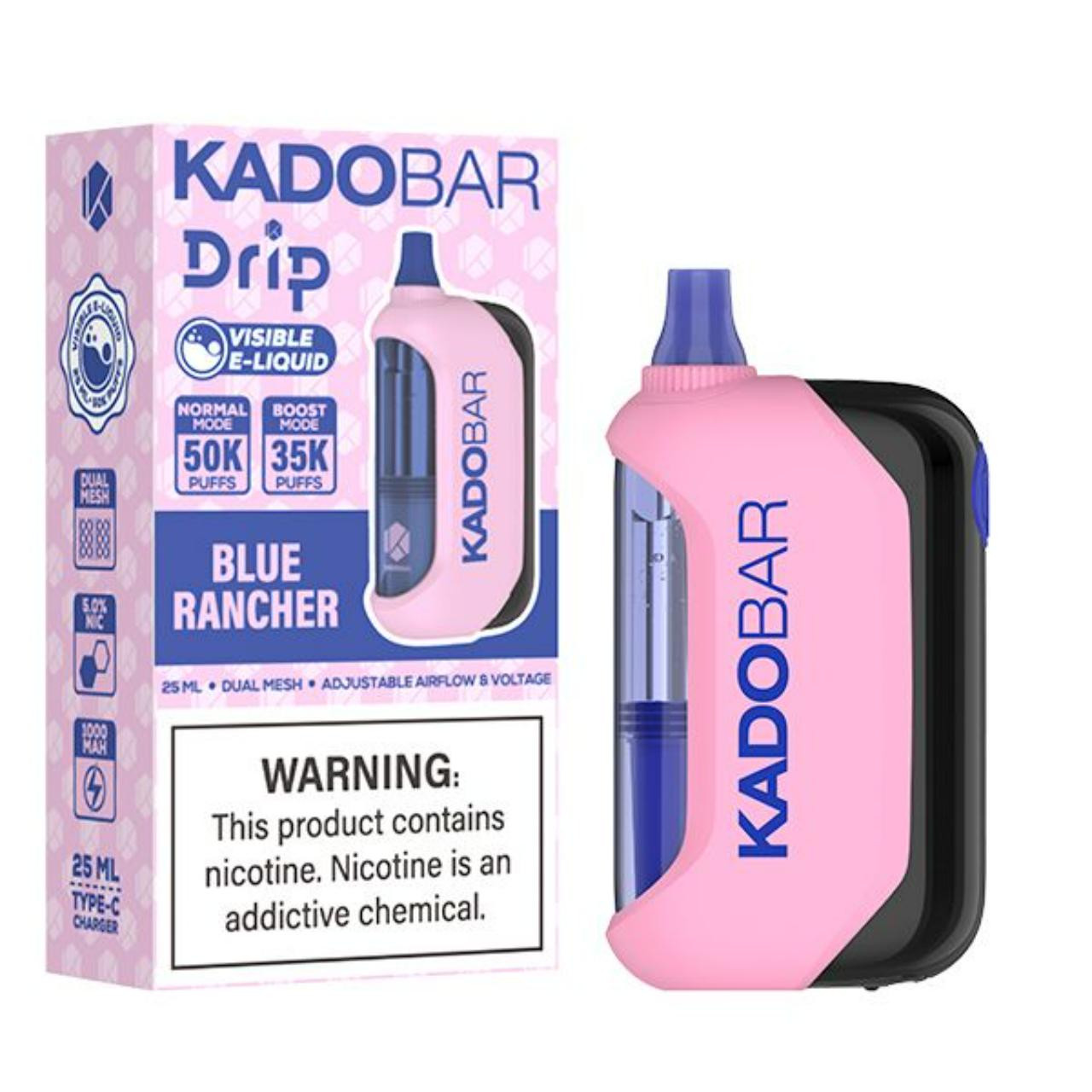 KadoBar Drip Disposable 50K Puffs