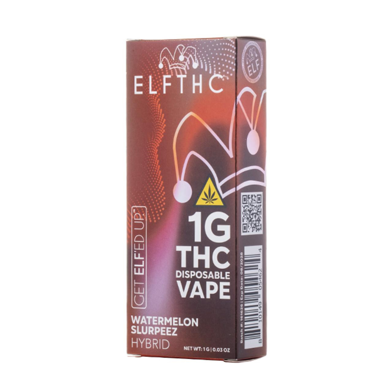 ELF THC Disposable Vape 1G  Smooth & Convenient Hits